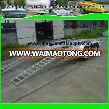 Aluminum small Car carrier trailer of galvanised max load 1500kgs